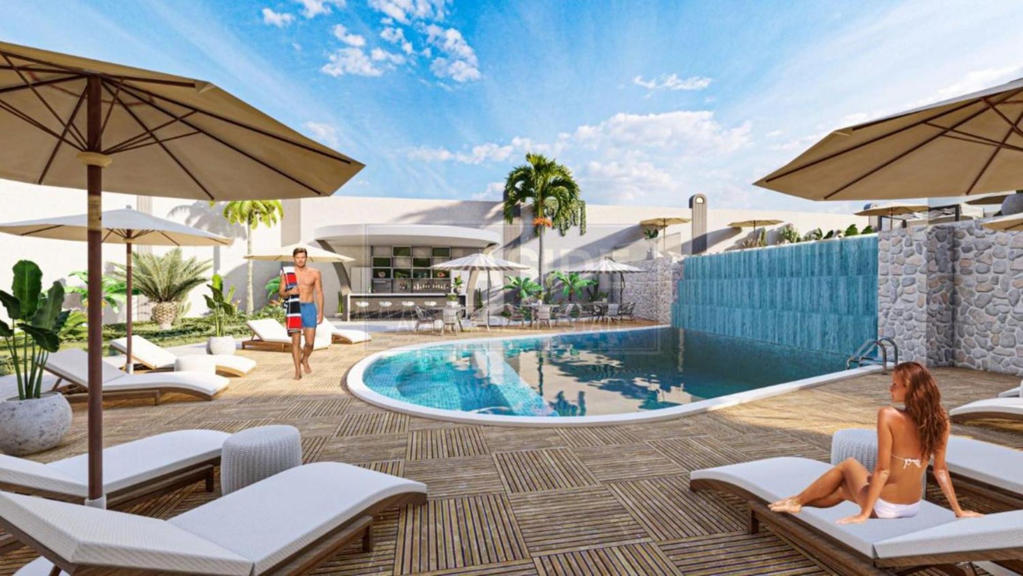 Lejlighed Stylish 1br Flat Pool View & 10 Min Walk To Alanya